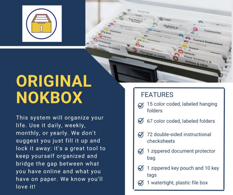 NokBox: Organization for Your Next of Kin